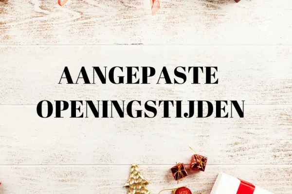 Aangepaste-openingstijden